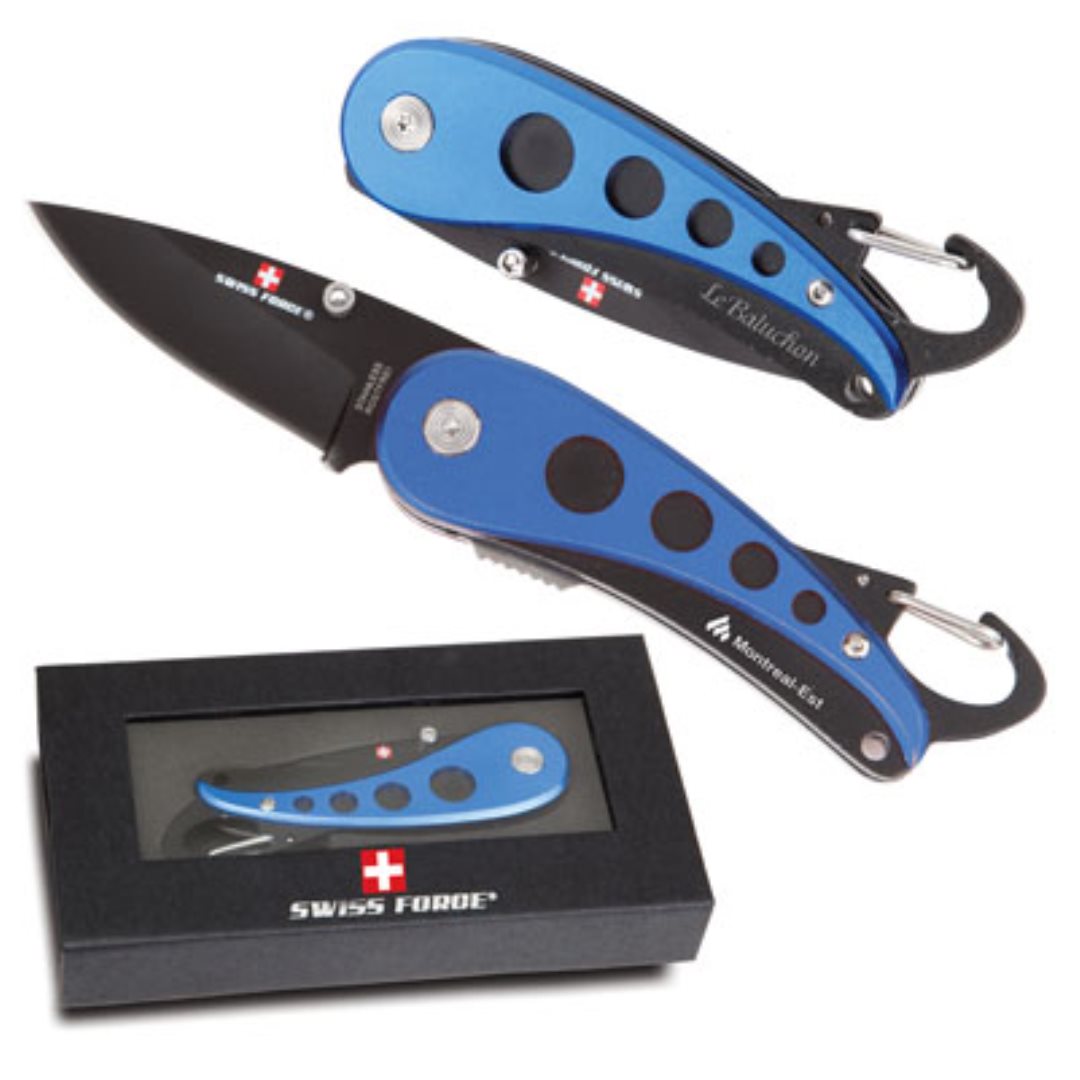 Swiss Force Adventurer utility Knife - SFY801 - $14.99 to $20.00 ( price includes a 1 color print and free set up) minimum 25