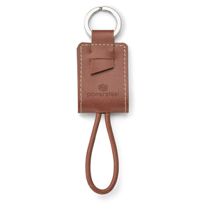 T997 - Nathan Genuine Leather key ring/charging kit $16.90 ( price includes a debossed logo) minimum 35